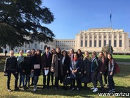 Foreign Trade Academy  of the Ministry of Economic Development of Russia took part in a training and orientation session at the UN headquarters in Geneva, Switzerland. 