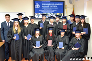 Церемония вручения дипломов выпускникам магистерской программы 