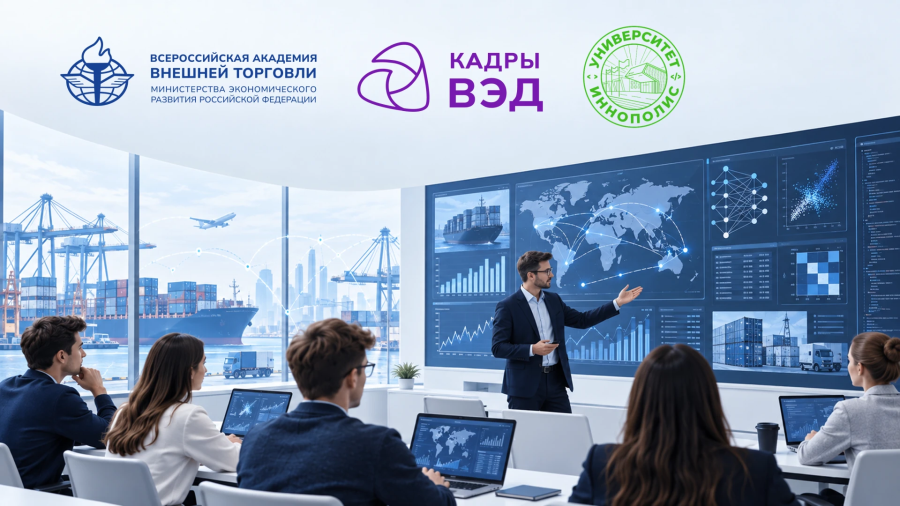 22 сентября в проекте «Кадры ВЭД» стартовала образовательная программа «Цифровая аналитика и машинное обучение в управлении ВЭД: от данных к точным решениям»