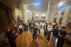 Студенты 1 курса МПФ посетили с экскурсией Мемориальный комплекс "Запасной командный пункт Верховного Главнокомандующего Красной Армии И.В. Сталина"