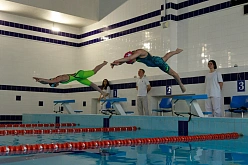 1 марта прошла Товарищеская встреча ВАВТ-МГУ-СБЕР по плаванию