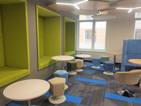 Зоны для самоподготовки и отдыха. "Активная" зона